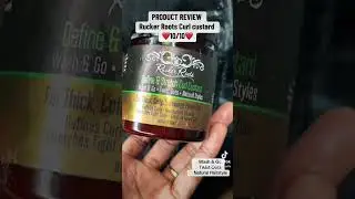 Rucker Roots curl Custard ❤️🔥PRODUCT REVIEW 10/10 #ruckerroots#hairproducts#blackownedhairproducts
