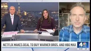Netflix Makes Deal to Buy Warner Bros. and HBO Max: Mike on WNBC (Dec. 5, 2025)