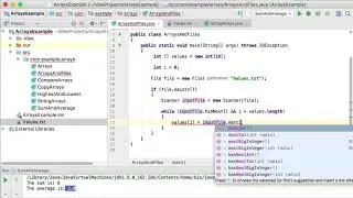 21. Arrays with Files and String Arrays
