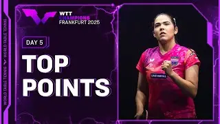 Top Points of Day 5 | #WTTFrankfurt 2025