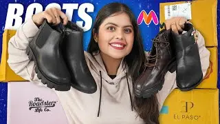5 Must Have Winter Boots Under 1000 for Women/Girls | Myntra Shoes/Boots Haul 2024 By Priya Pandey