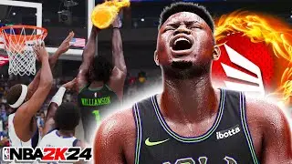 I Put Zion At CENTER & This Happened in NBA 2K24 Play Now Online...