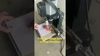 Wood cabinet Hinge hole driller. Portable hinge drilling Machine for wood furniture hinge #hinge