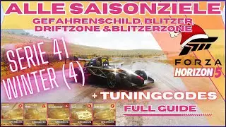 Forza Horizon 5 Alle SAISONZIELE Serie 41 Winter Teil 4 FULL GUIDE *Festival Playlist*