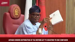 Tax Reforms:  Akpabio orders distribution of Official  Act to Senators  To   End Confusion. 