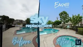 Простая и быстрая замена неба в Lightroom и Photoshop