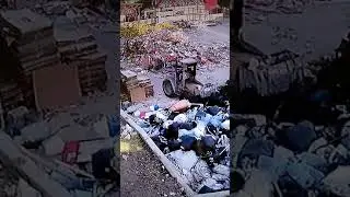 Work accident at the recycling facility