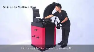 Unite Wheel Tire Balancer Calibration&Laser Operation U-579
