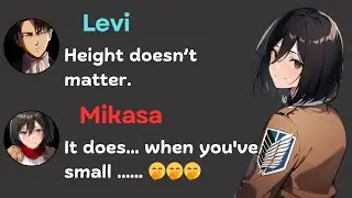What if AOT Squad Measures Their Height&hellip; And Levi Breaks💀📏
