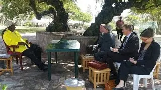 EU Chief Observer Eduard Kukan meets President Museveni in Kiruhura - UBC TV