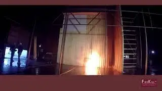 FireKill&trade; Facade Protection - fire test
