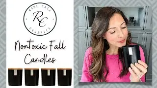 Rowe Casa Organics NEW Nontoxic Fall Candles // Review, Scent Descriptions & Key Ingredients