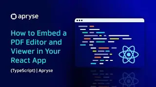 How to Embed a PDF Editor and Viewer Using Create-React-App and Typescript