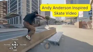 Andy Anderson Style Freestyle Clip (1:30) | Lo-Fi Skate Flow