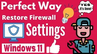 How To Reset Firewall Settings to Default in windows 11 ( 2025 )