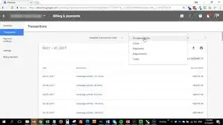 AdWords - Get Invoices - the new interface