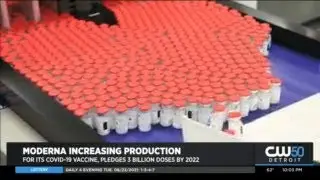 Moderna Increasing Production For Its COVID-19 Vaccine, Pledges 3 Billion Doses By 2022