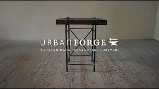 Meridian Side Hand-Forged Iron Table