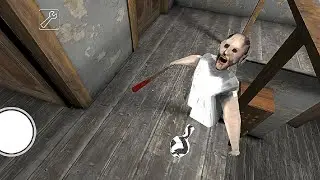 Granny Game Gameplay Try to Escape and Trolling Granny 😨