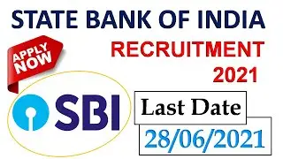 State Bank of India Recruitment 2021| Apply Online | SBI SCO Recruitment 2021 |