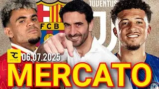 🚨 NEWS MERCATO FOOTBALL : LUIS DIAZ ou RASHFORD ? + Tour d'Europe
