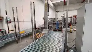 Multi product automated palletizer