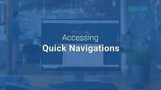 17 - How to Access Quick Navigation - SeeBiz Inventory