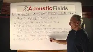 Top Mixing Mastering Acoustic Setup Mistakes Week 1