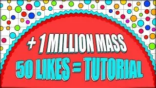 1 MILLION MASS!!!!!! (REAL AGARIO)