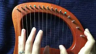 Easy Beginner Scottish tune for Lyre - demo for tutorial