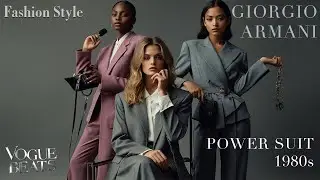 Why Was the Armani Power Suit a Game Changer in 80s Fashion?