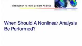 When to Perform a Nonlinear Analysis - Intro to FEA