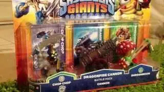 Skylanders Giants-Unboxing-Dragonfire Cannon Battle Pack