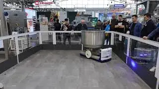 Diosna Wendelkneter plus fahrerloses Transportsystem