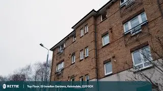 Верхний этаж, Иннеллан Гарденс, 20, Келвиндэйл, Глазго, G20 0DX