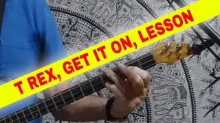 Marc Bolan Get It On - Easy Cigar Box Guitar Tutorial