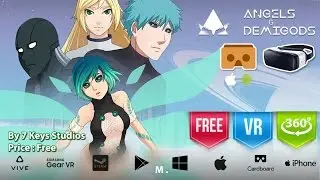 Angels & Demigods - An atmospheric sci-fi visual novel being brought to you in VR