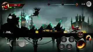 How to play the Stickman Legends Offline games Chapter ‐ 1(Undead Caste : Level ‐ 8) in HD 🔥🔥🔥
