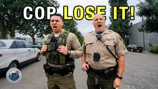 Shocking! Entitled Dumb Cops Lose It After ID Refusal on Camera | Corrupt Cops Caught