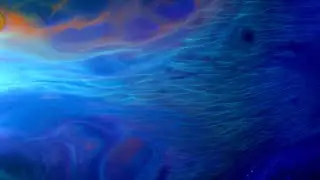 Nebulas Galaxy Cosmos Ink Reaction / Slow Motion 4K Relaxing Background