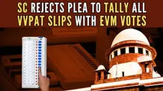Mandatory for 100% vote counting tally with EVM & VVPAT in India