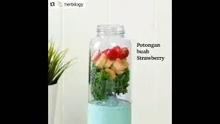 BLENDER PORTABLE JUICER VITAMER ORIGINAL RACUN SHOPEE HAUL
