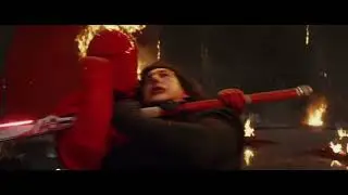 I put the Final Destination theme over the throne room fight scene from The Last Jedi