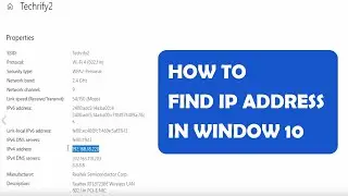 How to find my IP address (SOLVED)