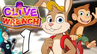 Clive 'N' Wrench 100% Walkthrough - Part 1: Bunny, I Shrunk The Chimp