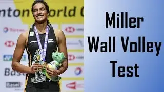Miller Wall Volley Test | Badminton Skill Test | English and Hindi