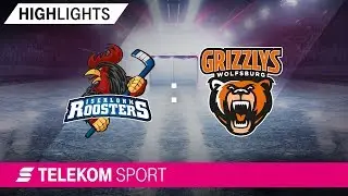 Iserlohn Roosters – Grizzlys Wolfsburg | 1. Spieltag, 18/19 | Telekom Sport