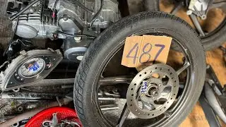 (487 phụ tùng tý hon 0918 10 40 45 rã máy cá lau kính 