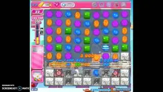 Candy Crush Level 1452 help w/audio tips, hints, tricks