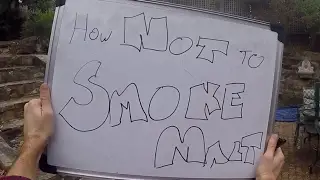 Smoking Malt the Dodgey Way (don't try this at home)